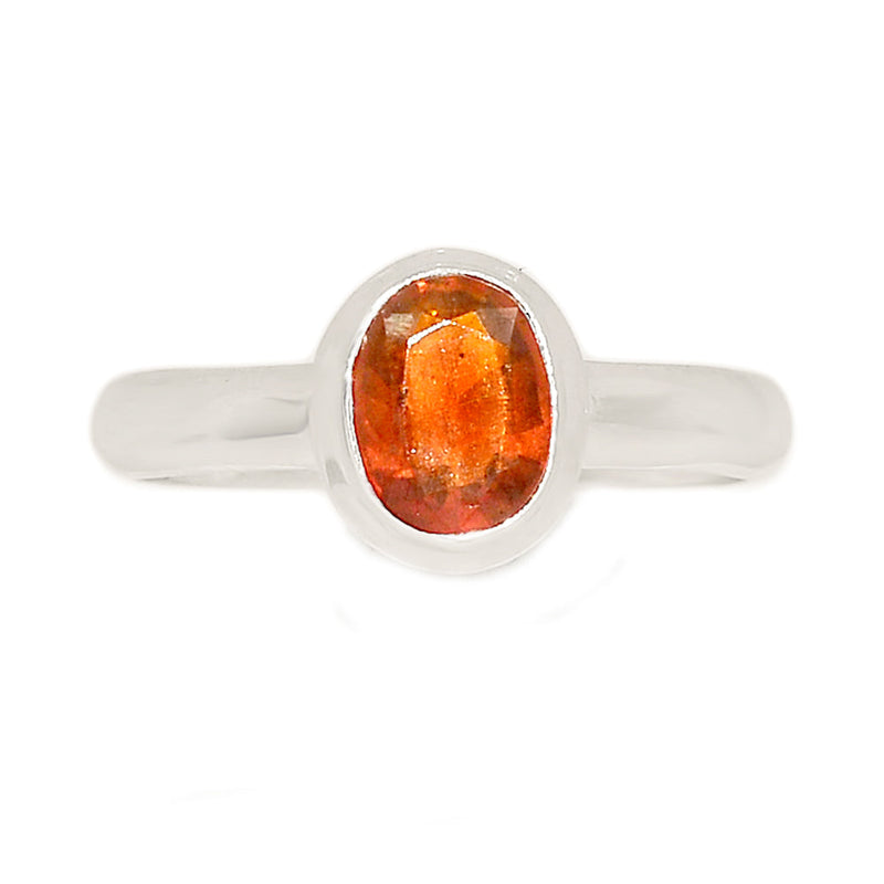 Orange Kyanite Faceted Ring - OKFR145