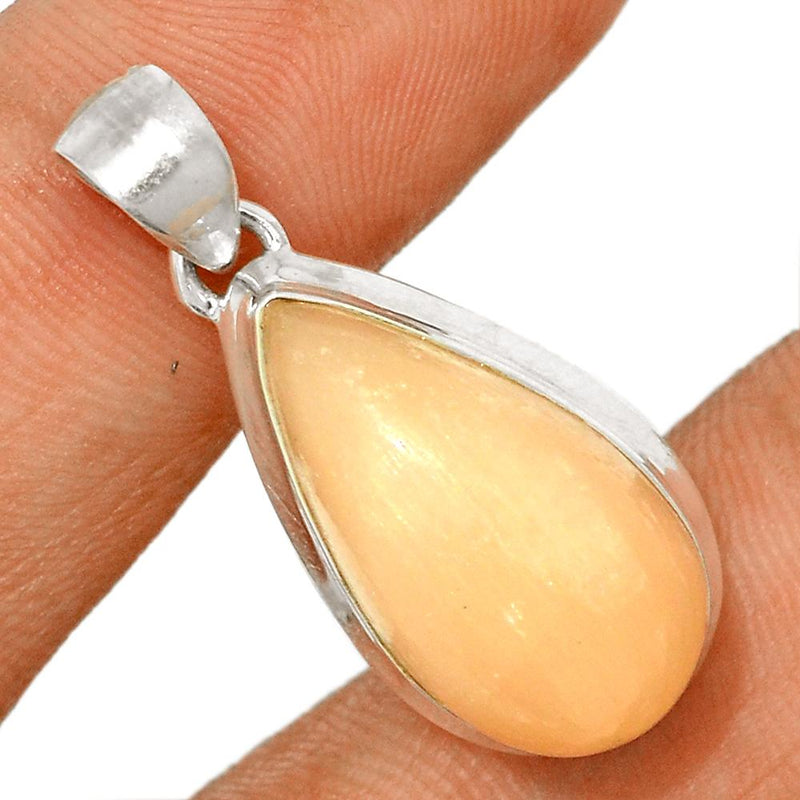 1.2" Orange Selenite Pendants - OSNP100