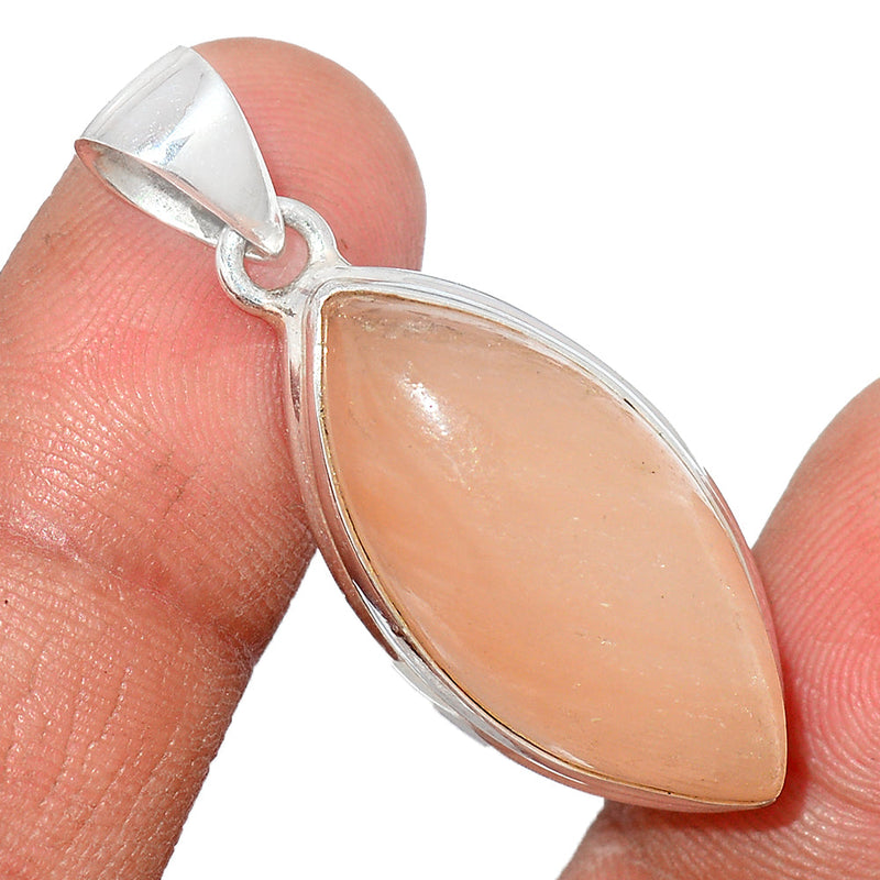 1.5" Orange Selenite Pendants - OSNP122