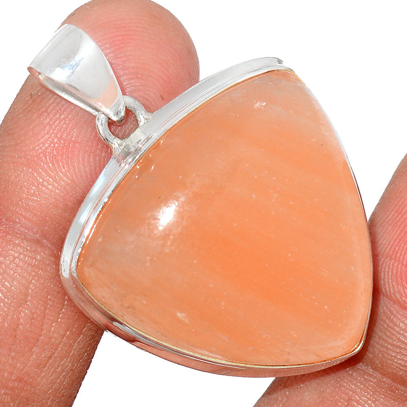 1.6" Orange Selenite Pendants - OSNP138