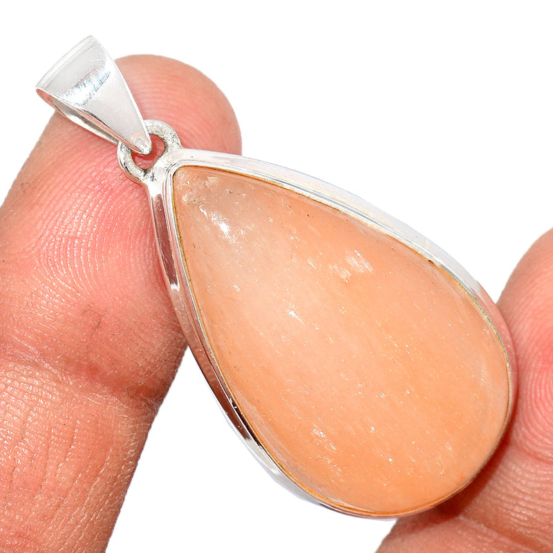 1.7" Orange Selenite Pendants - OSNP147
