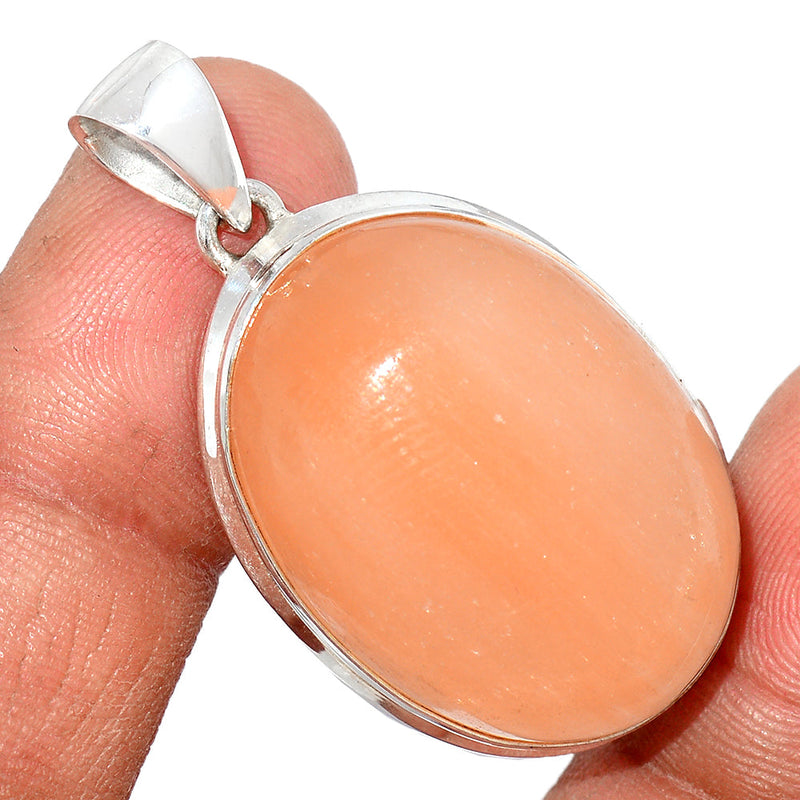 1.6" Orange Selenite Pendants - OSNP148