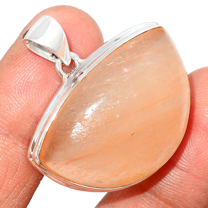 1.3" Orange Selenite Pendants - OSNP154