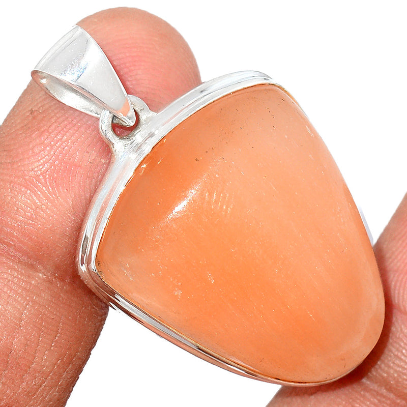 1.6" Orange Selenite Pendants - OSNP155