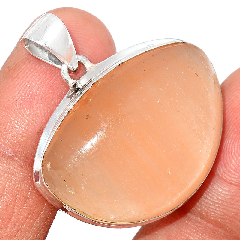 1.3" Orange Selenite Pendants - OSNP157