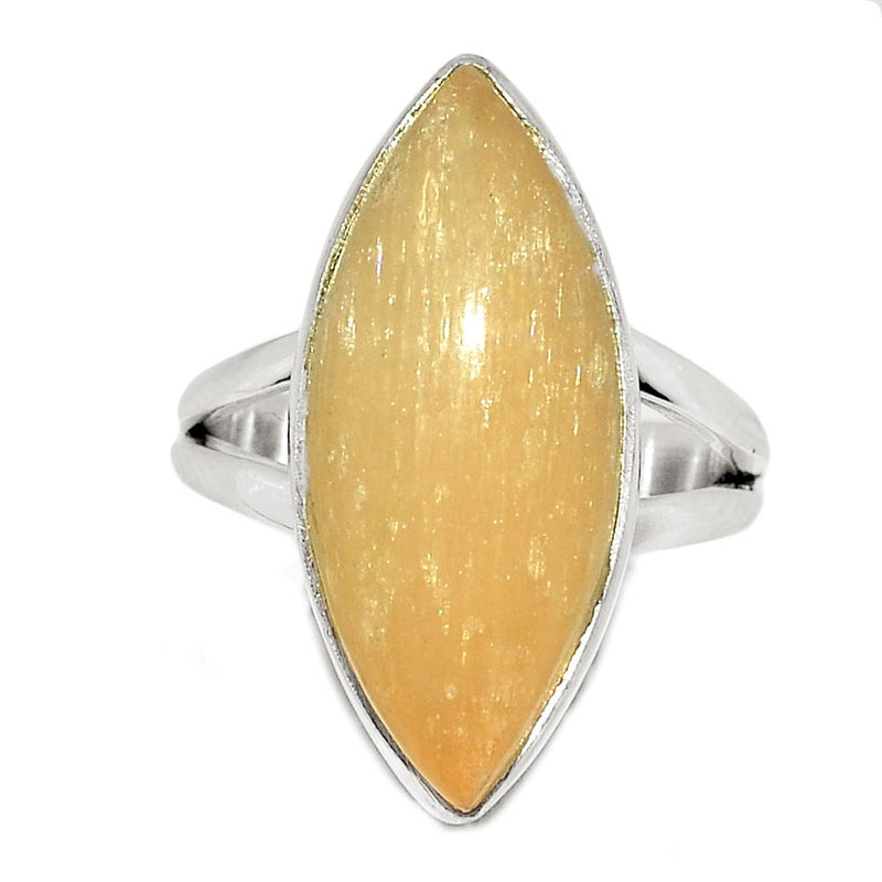 Orange Selenite Ring - OSNR103