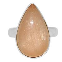 Orange Selenite Ring - OSNR1