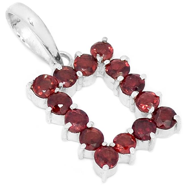 1.1" Garnet Pendants - P1303G