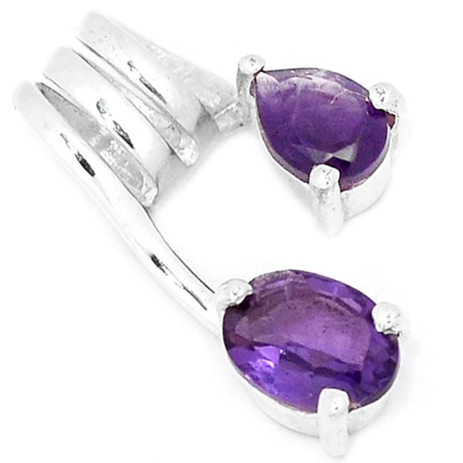 0.8" Amethyst Pendants - P1313A