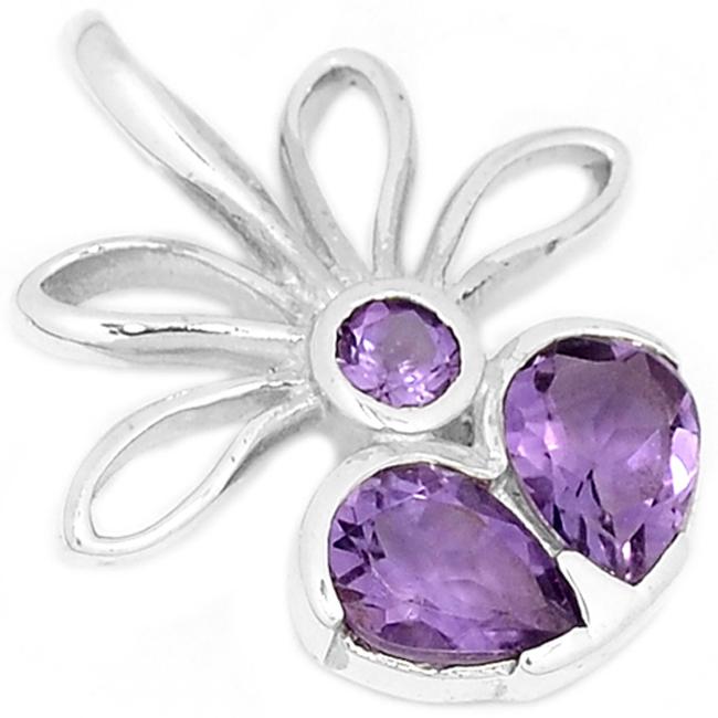 1" Amethyst Pendants - P1323A