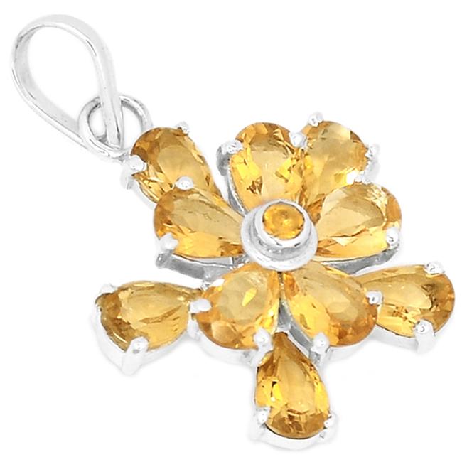 1.3" Citrine Pendants - P1324C
