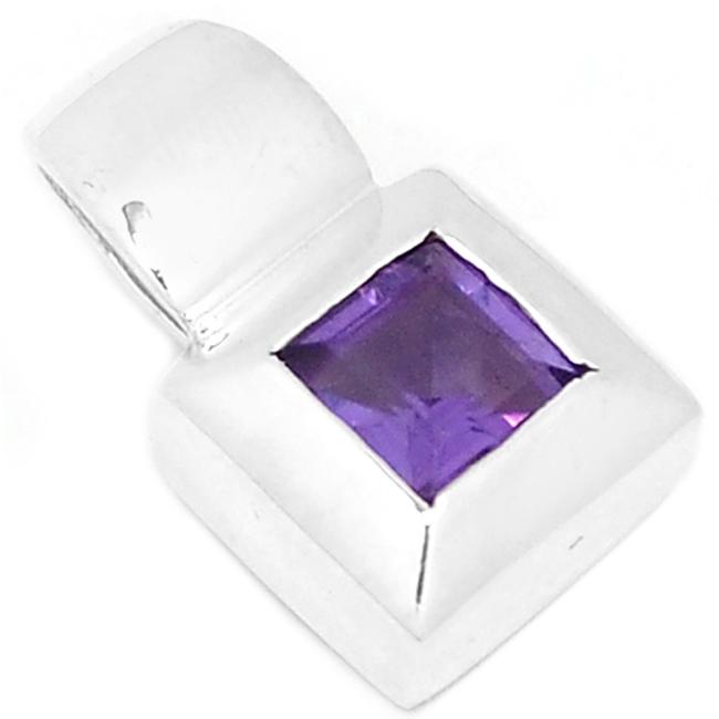 0.6" Amethyst Pendants - P1330A