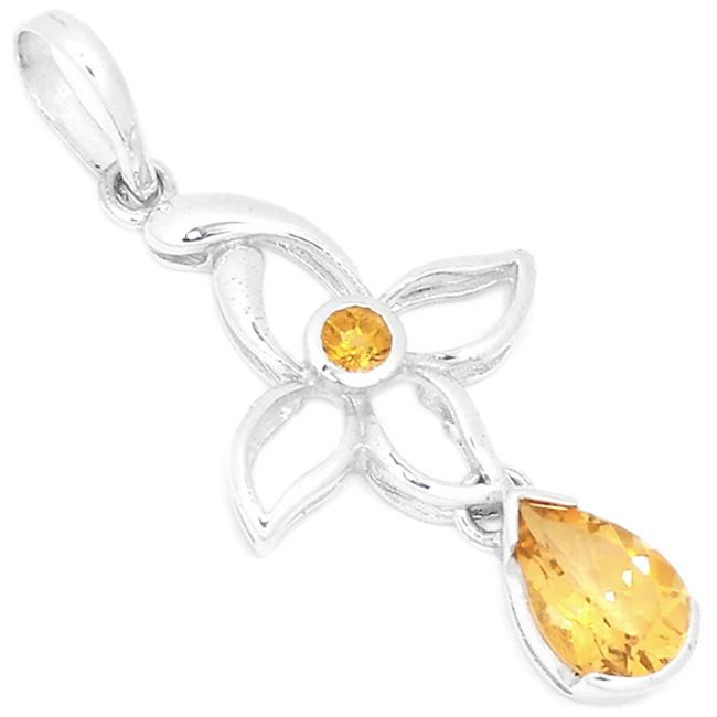 2.1" citrine Pendants - P1332C