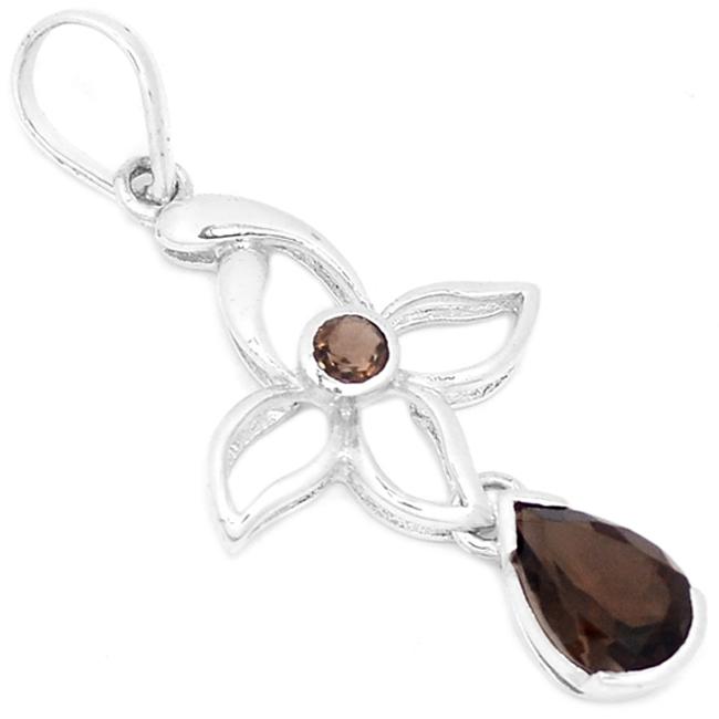 2.1" Smokey Quartz Pendants - P1332S