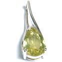 0.8" Lemon Topaz Pendants - P1338LT