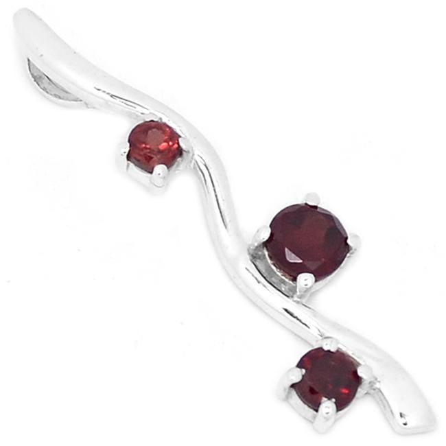 1.5" Garnet Pendants - P1349G