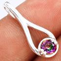 0.8" Mystic Topaz Pendants - P1353MT