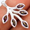 1" Mystic Topaz Pendants - P1356MT