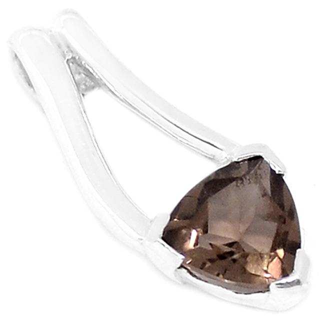 0.8" Smokey Quartz Pendants - P1359S