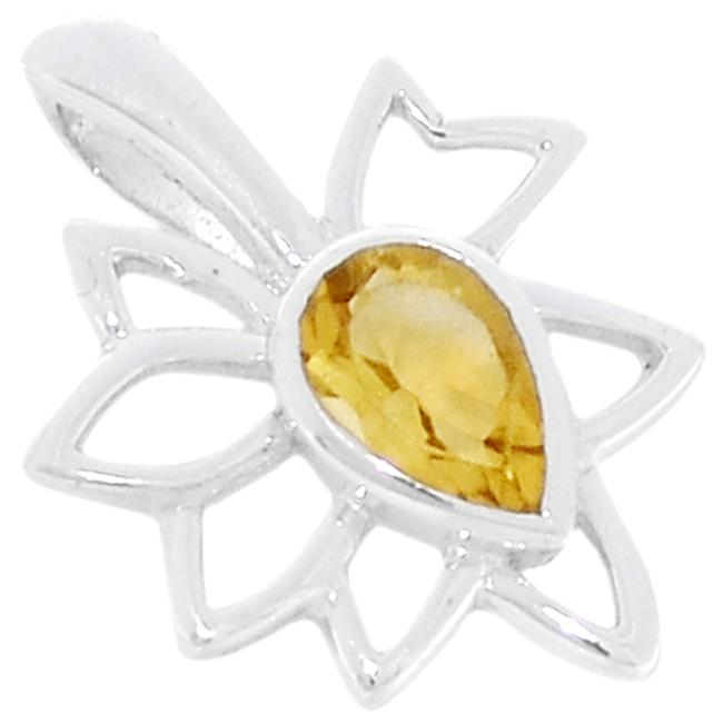 1" Citrine Pendants - P1361C