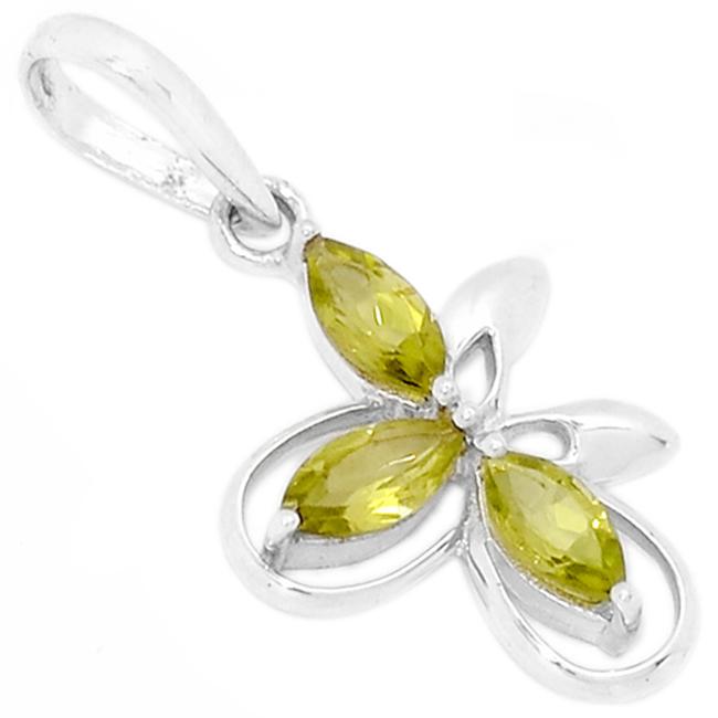 1.1" Peridot Pendants - P1366P