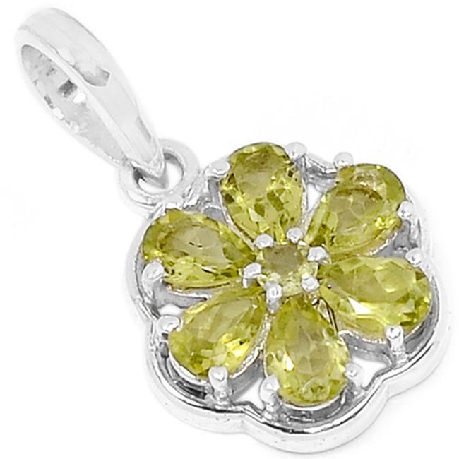 1.2" Peridot Pendants - P1368P