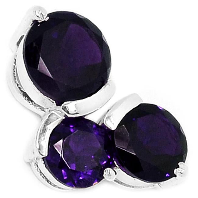 0.7" Amethyst Pendants - P1372A