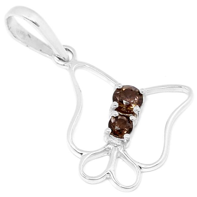 1.2" Smokey Quartz Pendants - P1373S