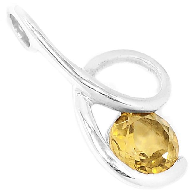 0.8" Citrine Pendantst - P1375C