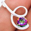0.8" Mystic Topaz Pendantst - P1375MT