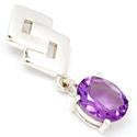 1" amethyst Pendantst - P1377A