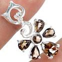 1.1" Smokey Quartz Pendantst - P1378S