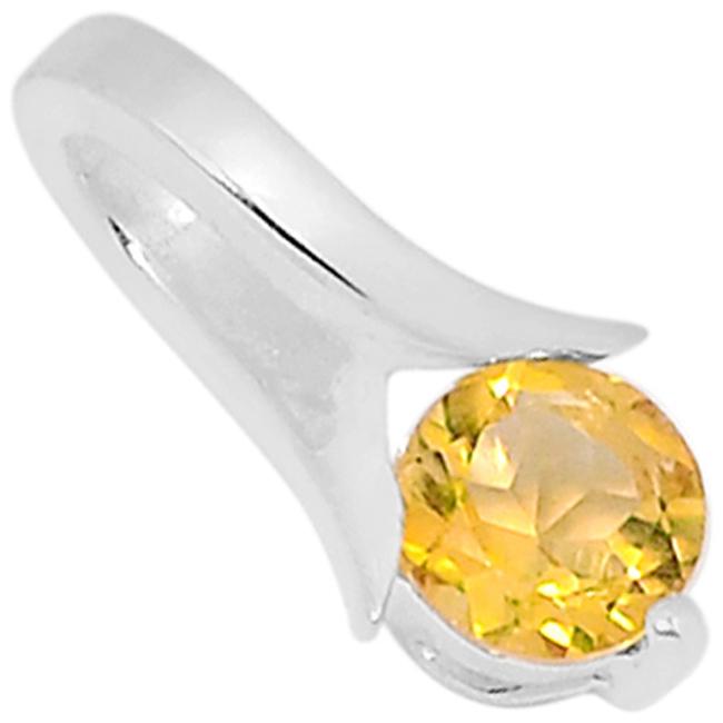 0.6" Citrine Pendantst - P1382C