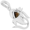 1" Smokey Quartz Pendantst - P1384S