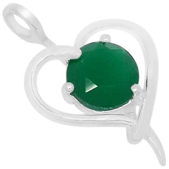 1" Green Onyx Pendantst - P1388GO