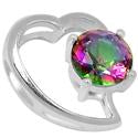 0.7" Mystic Topaz Pendantst - P1389MT