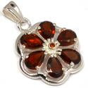 0.8" Garnet Pendantst - P1400G