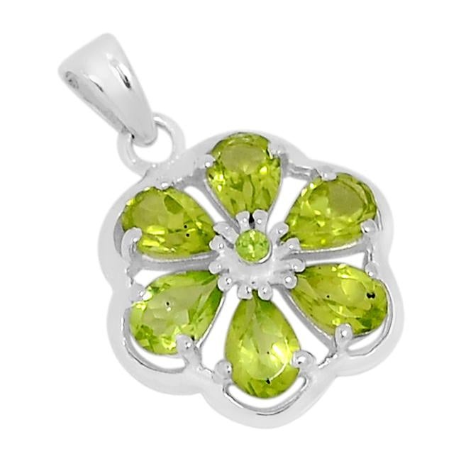 0.8" Peridot Pendantst - P1400P
