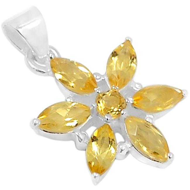 1.1" Citrine Pendantst - P1401C