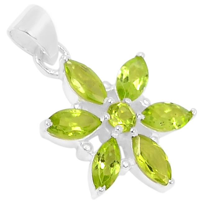 1.1" Peridot Pendantst - P1401P