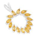 1.1" Citrine Pendantst - P1402C