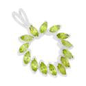 1.1" Peridot Pendantst - P1402P