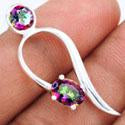 1.3" Mystic Topaz Pendantst - P1411MT