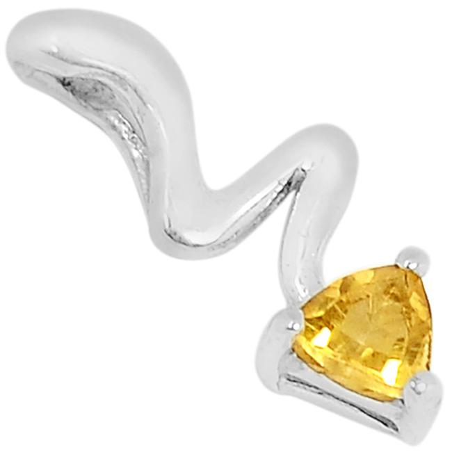 0.6" Citrine Pendantst - P1417C