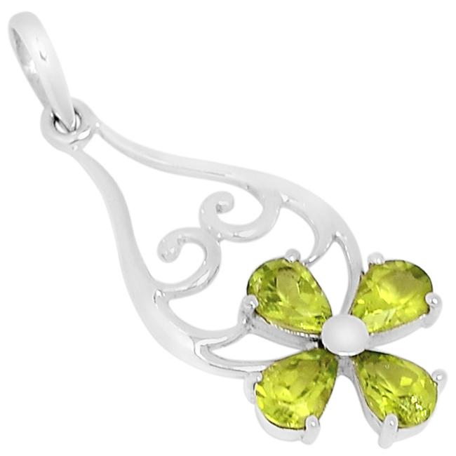 1.6" Peridot Pendantst - P1419P