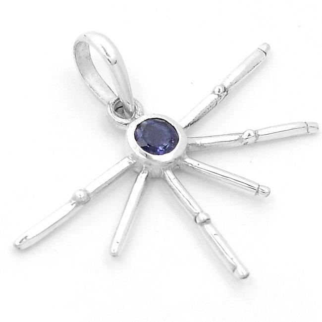 1.1" Iolite Pendantst - P1423I