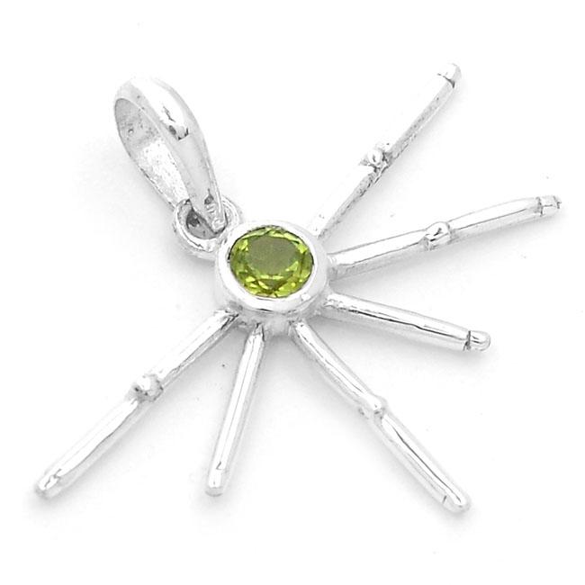 1.1" Peridot Pendantst - P1423P