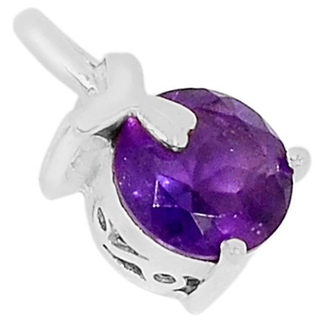 0.6" Amethyst Pendantst - P1429A