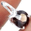 0.6" Smokey Quartz Pendantst - P1429S