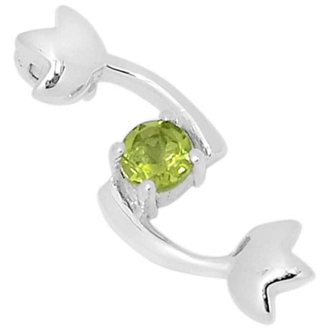 0.7" Peridot Pendantst - P1432P